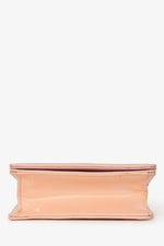 Christian Dior Pink Patent Cannage Mini 'Diorama' Pouch on Chain