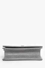 Christian Dior Grey Diorama Small Chain Shoulder Bag