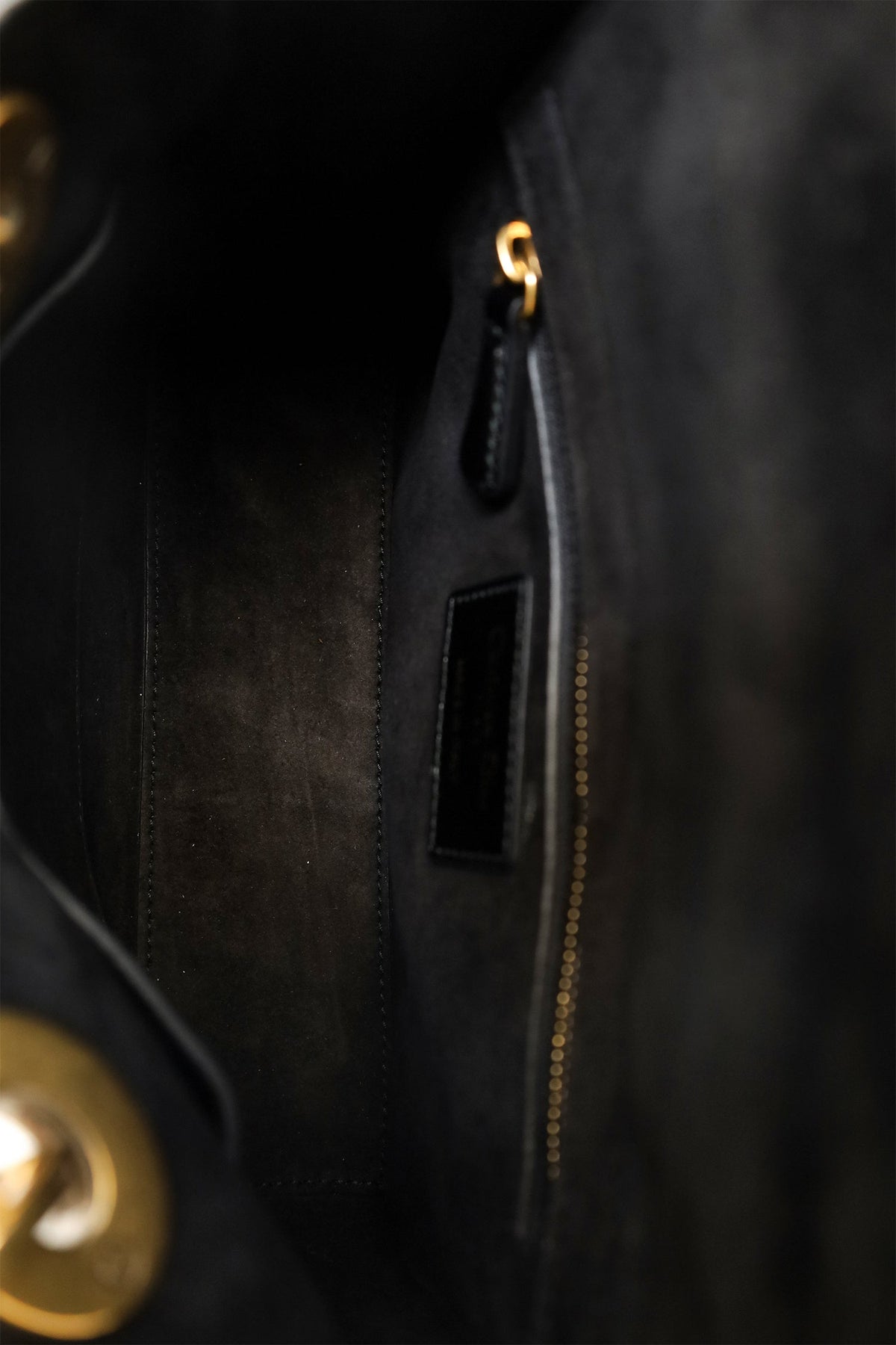 Christian Dior 2017 Black Aged Glazed Calfskin Small Supple Lady Dior