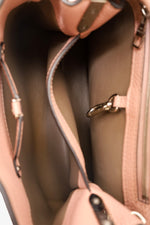 Louis Vuitton 2015 Pink Taurillon Capucines BB Top Handle Bag with Strap