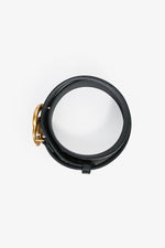 Gucci Black Leather Marmont Thin GG Belt Size 70