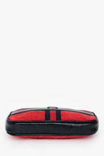 Gucci Red/Black Suede/Leather Ophidia Belt Bag