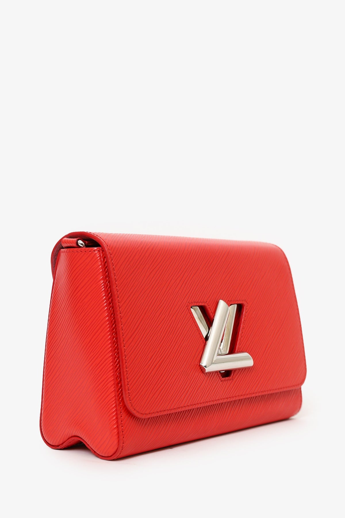 Louis Vuitton 2015 Red Epi Leather Twist PM Chain Bag