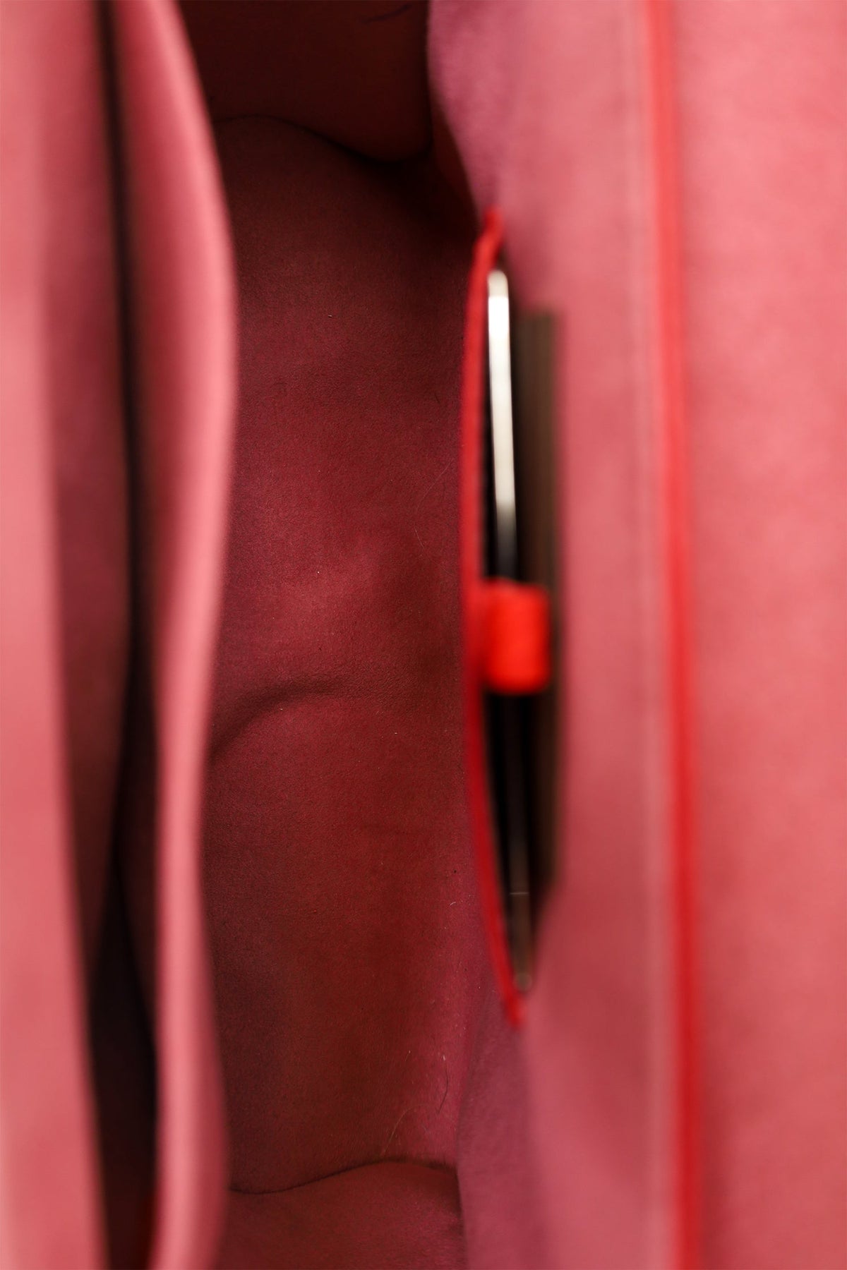 Louis Vuitton 2015 Red Epi Leather Twist PM Chain Bag