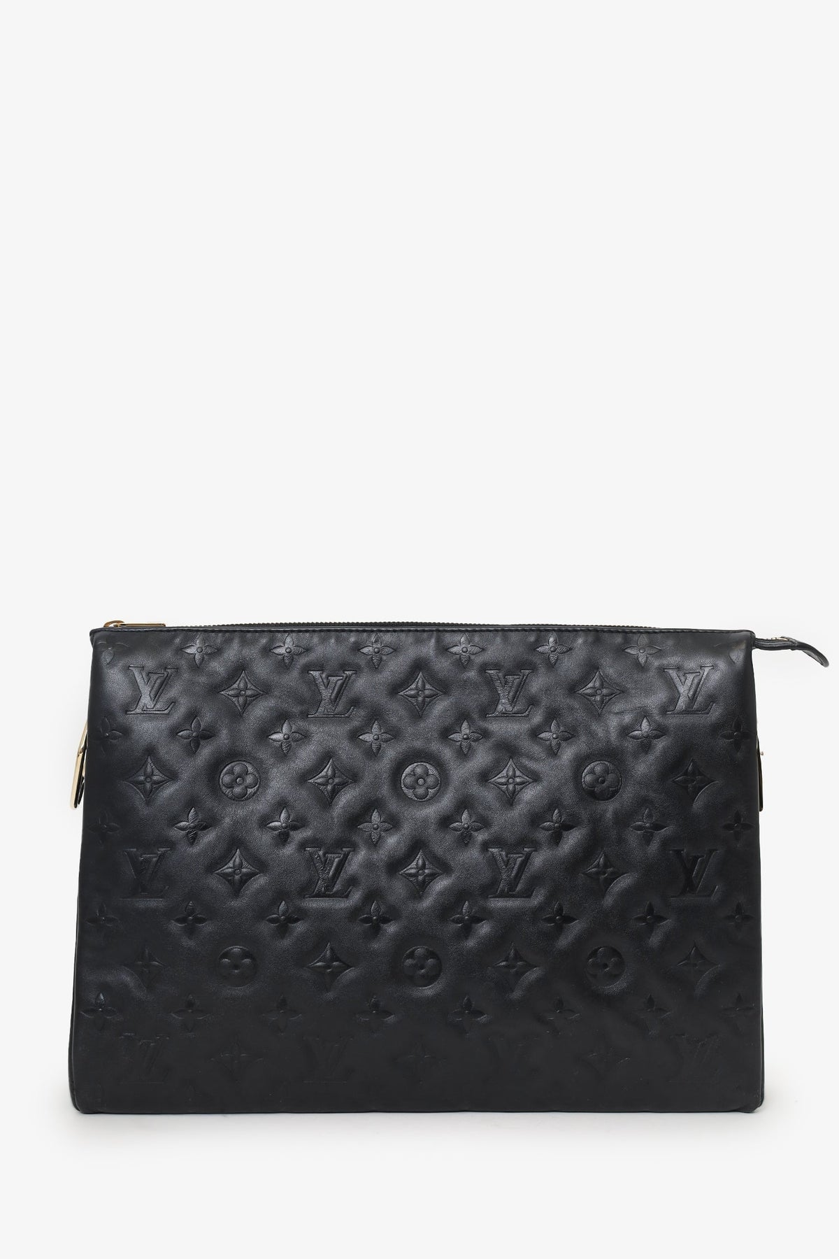 Louis Vuitton Black Leather Coussin MM with Strap