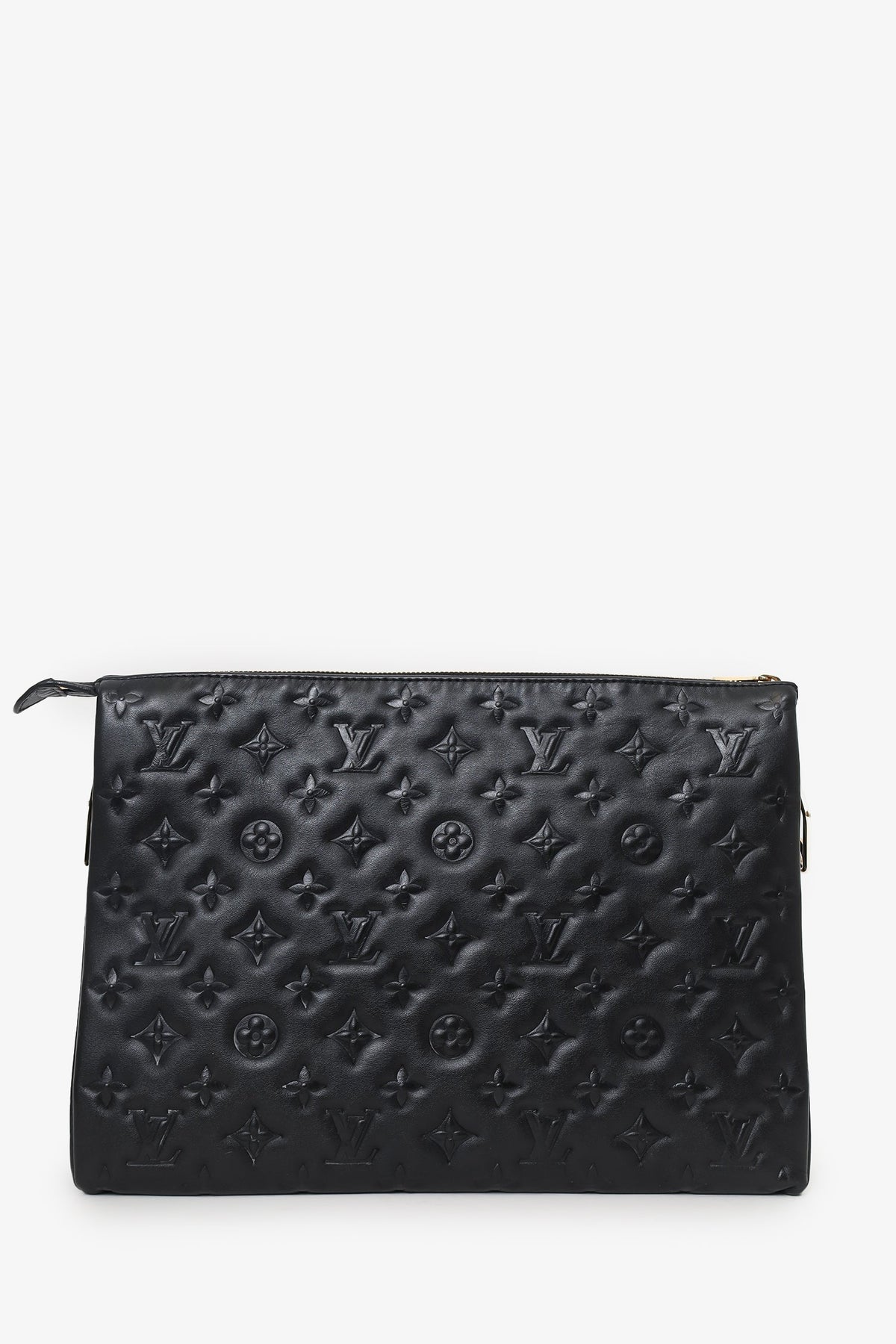 Louis Vuitton Black Leather Coussin MM with Strap