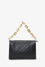 Louis Vuitton Black Leather Coussin MM with Strap