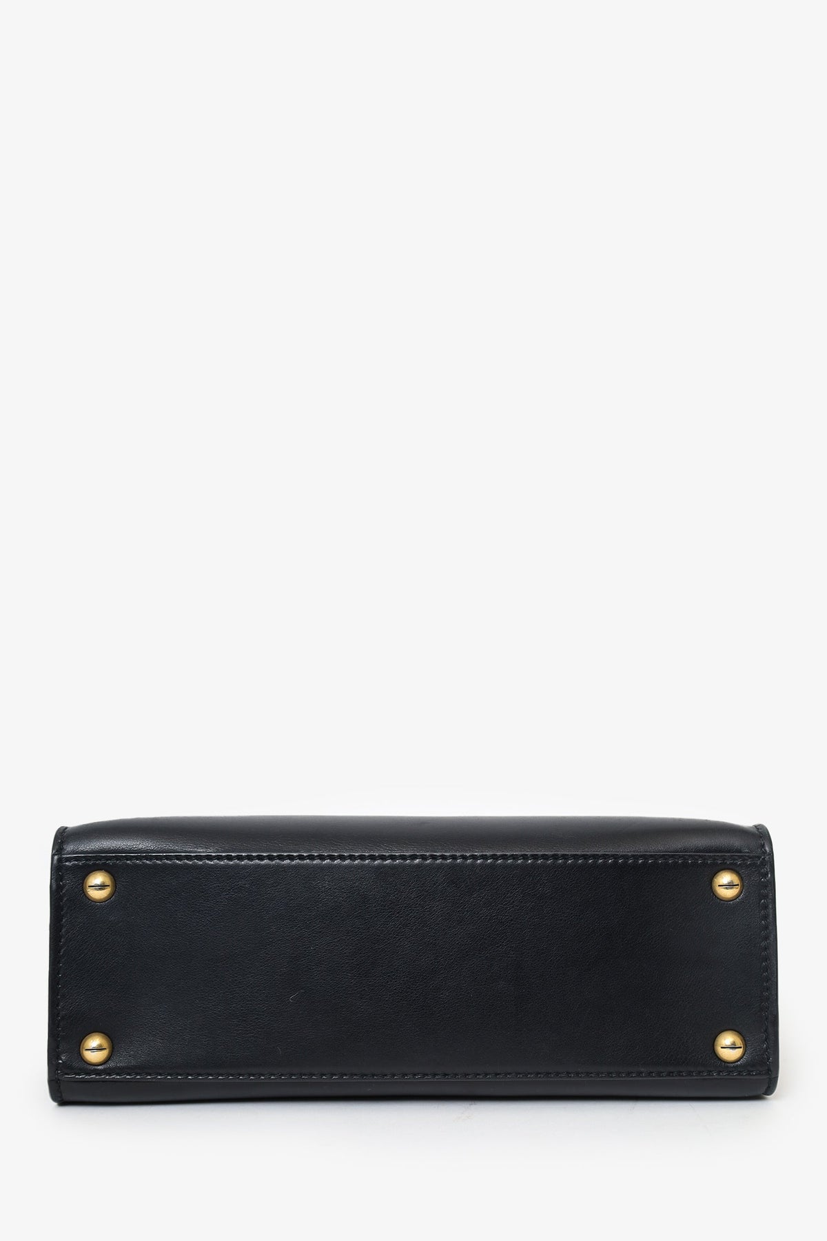 Christian Dior Black Leather Dioraddict Top Handle with Strap