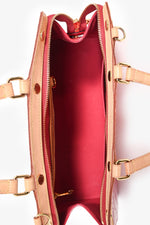 Louis Vuitton 2012 Magenta Vernis Monogram Brea MM Top Handle with Strap