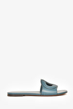 Christian Dior Teal 'D Club' Sandals Size 35