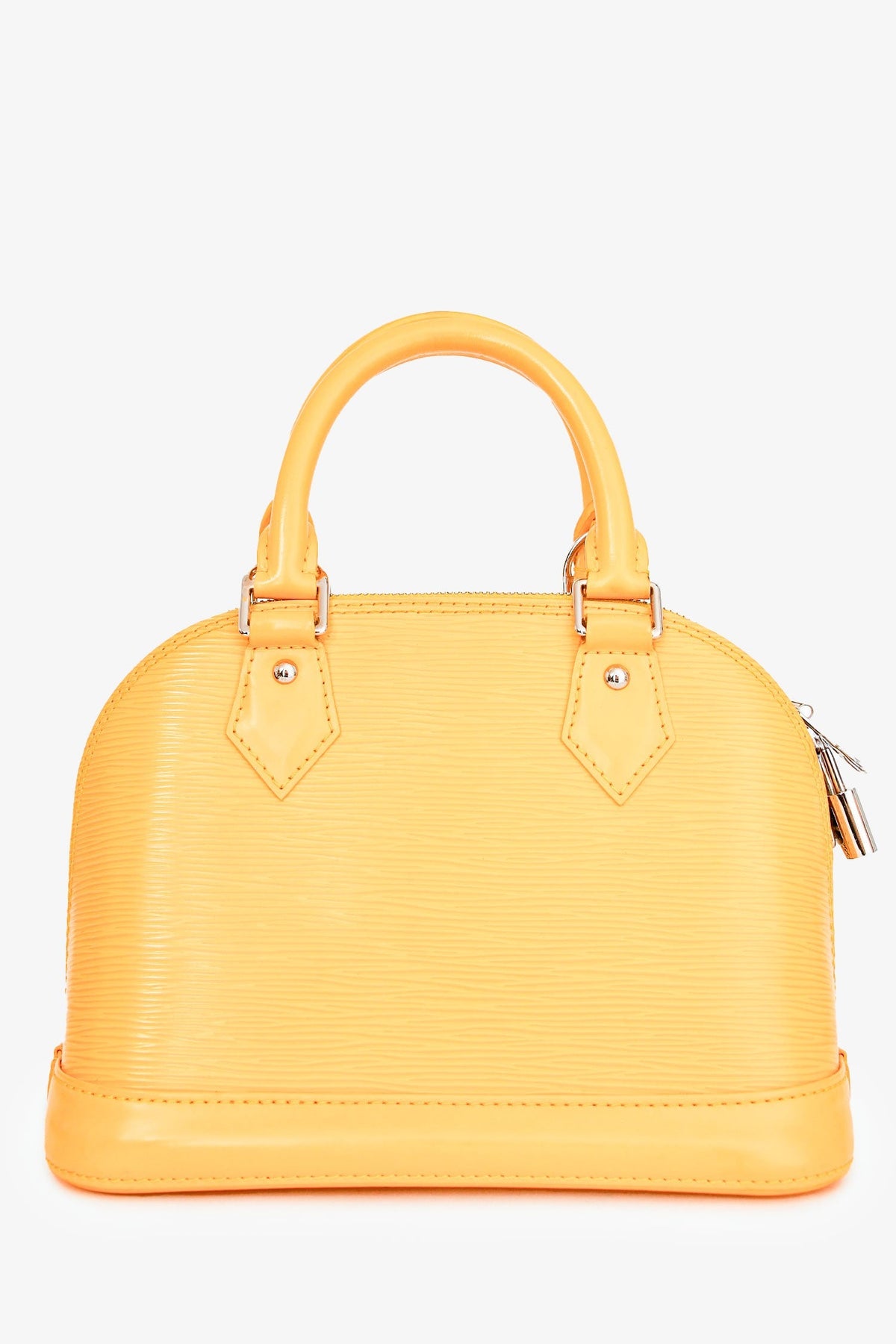 Louis Vuitton 2013 Yellow Epi Leather Alma BB Bag