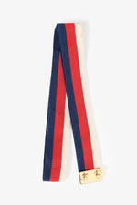 Gucci Cream Leather Web Mini Sylvie Chain Bag