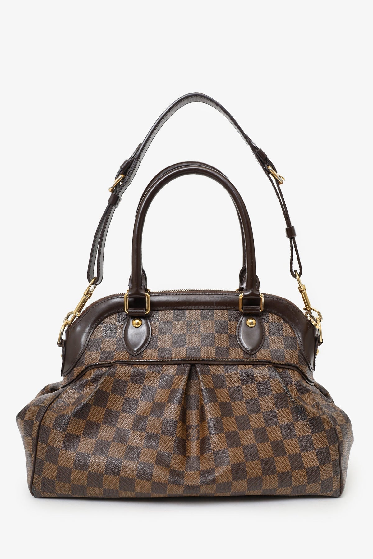 Louis Vuitton 2012 Damier Ebene Trevi PM with Strap (As Is)