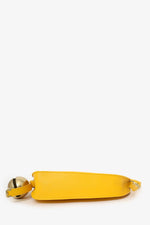 Burberry Yellow Leather Bell Shield Sling Bag