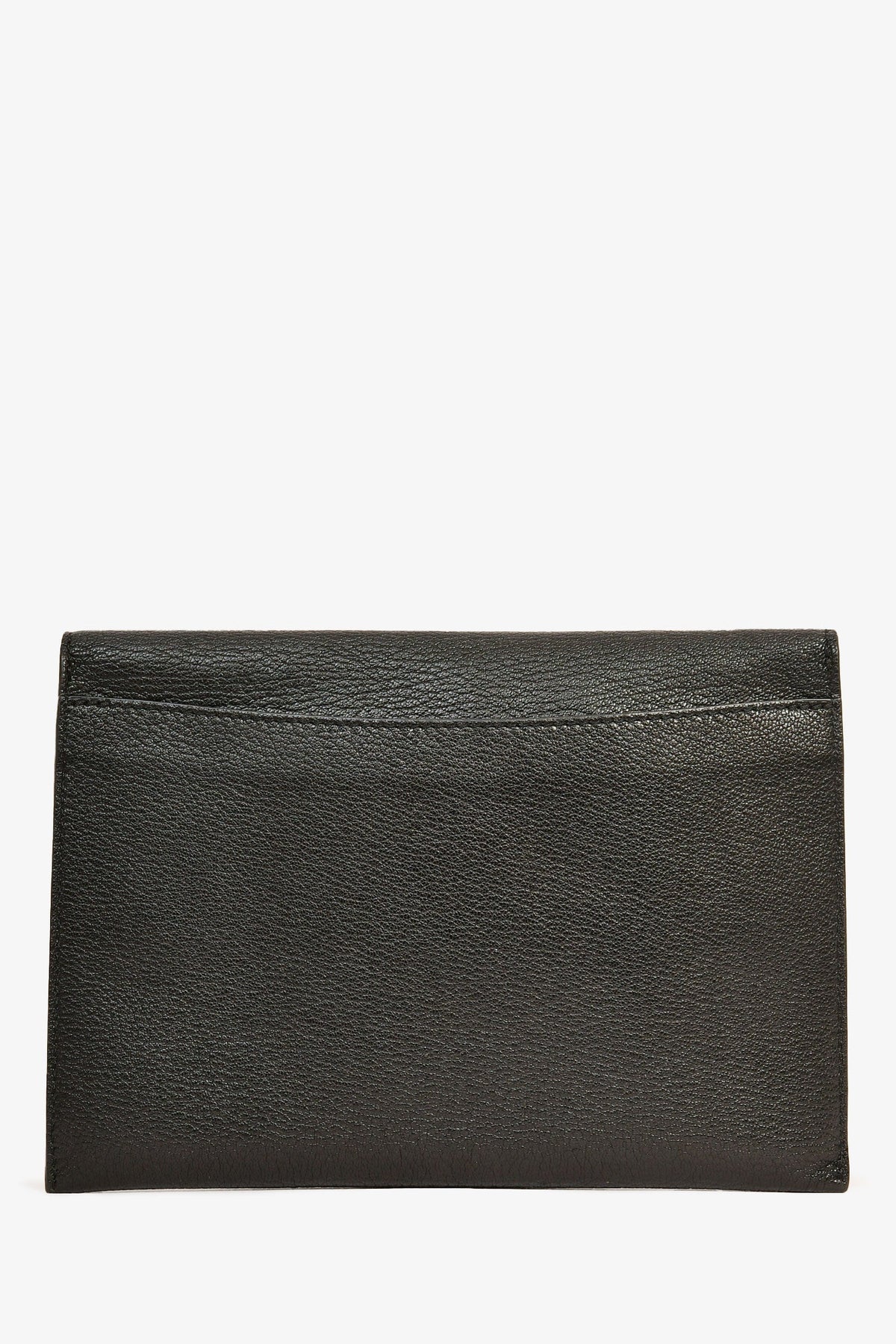 Burberry Black Leather 'D Ring' Clutch