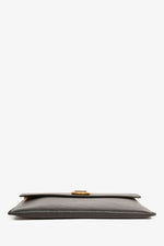 Burberry Black Leather 'D Ring' Clutch