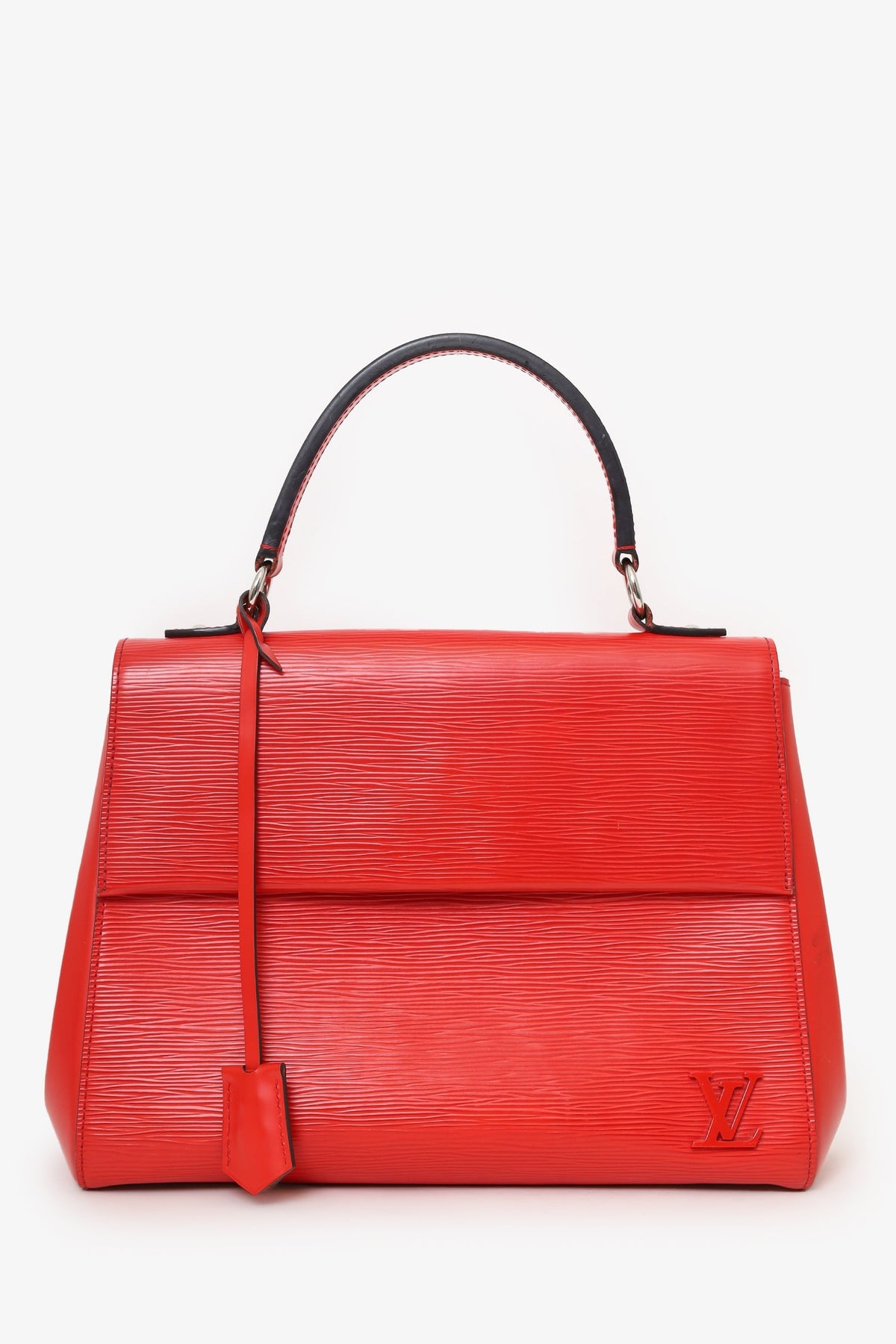 Louis Vuitton 2015 Vibrant Red Epi Leather Top Handle With Strap