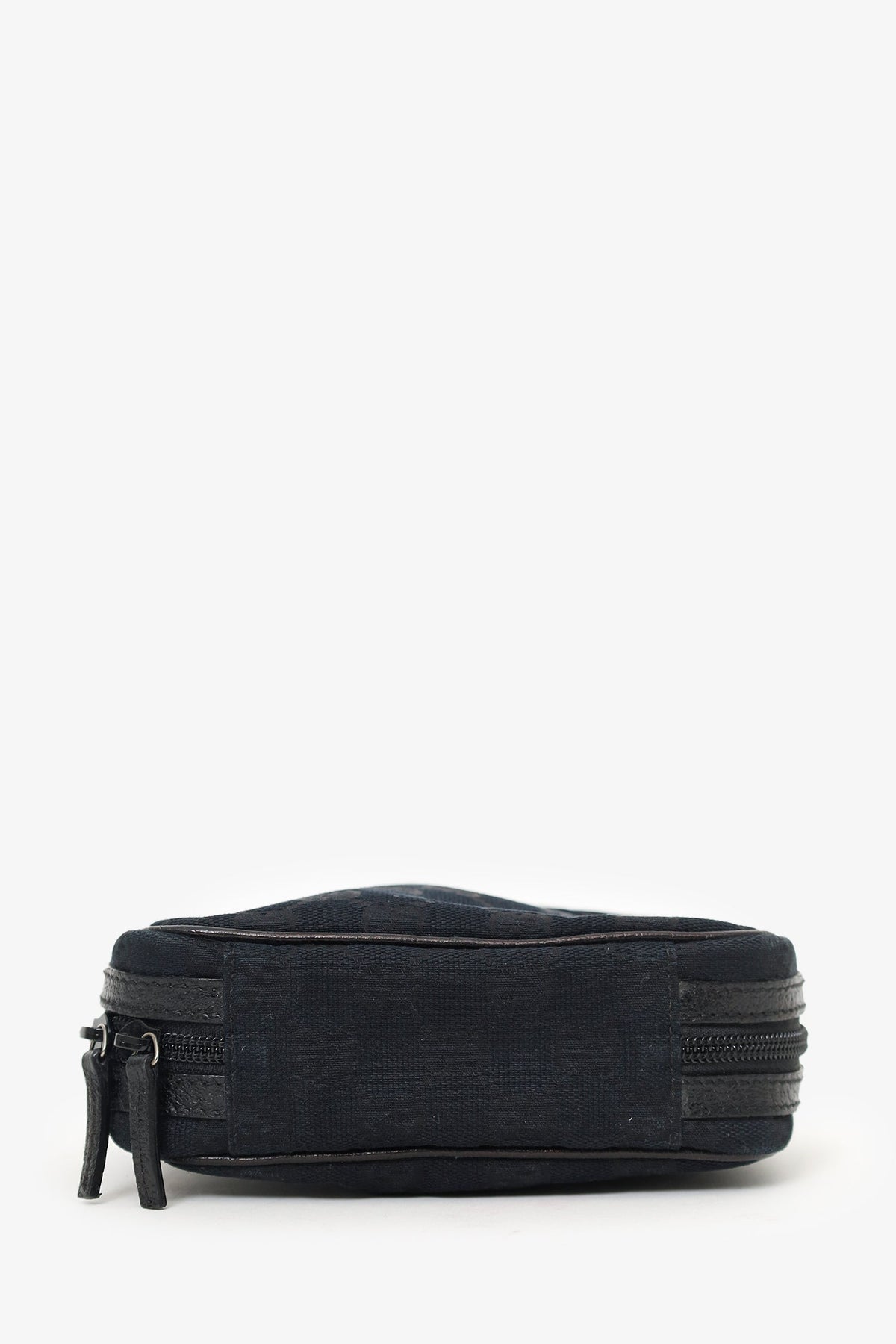 Gucci Black GG Canvas Pouch