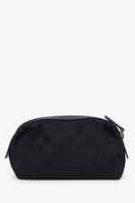 Gucci Black Canvas/Leather GG Supreme Mini Pouch