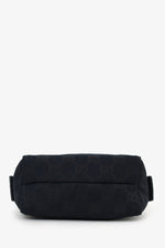 Gucci Black Canvas/Leather GG Supreme Mini Pouch