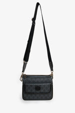 Gucci Black GG Canvas Messenger Bag
