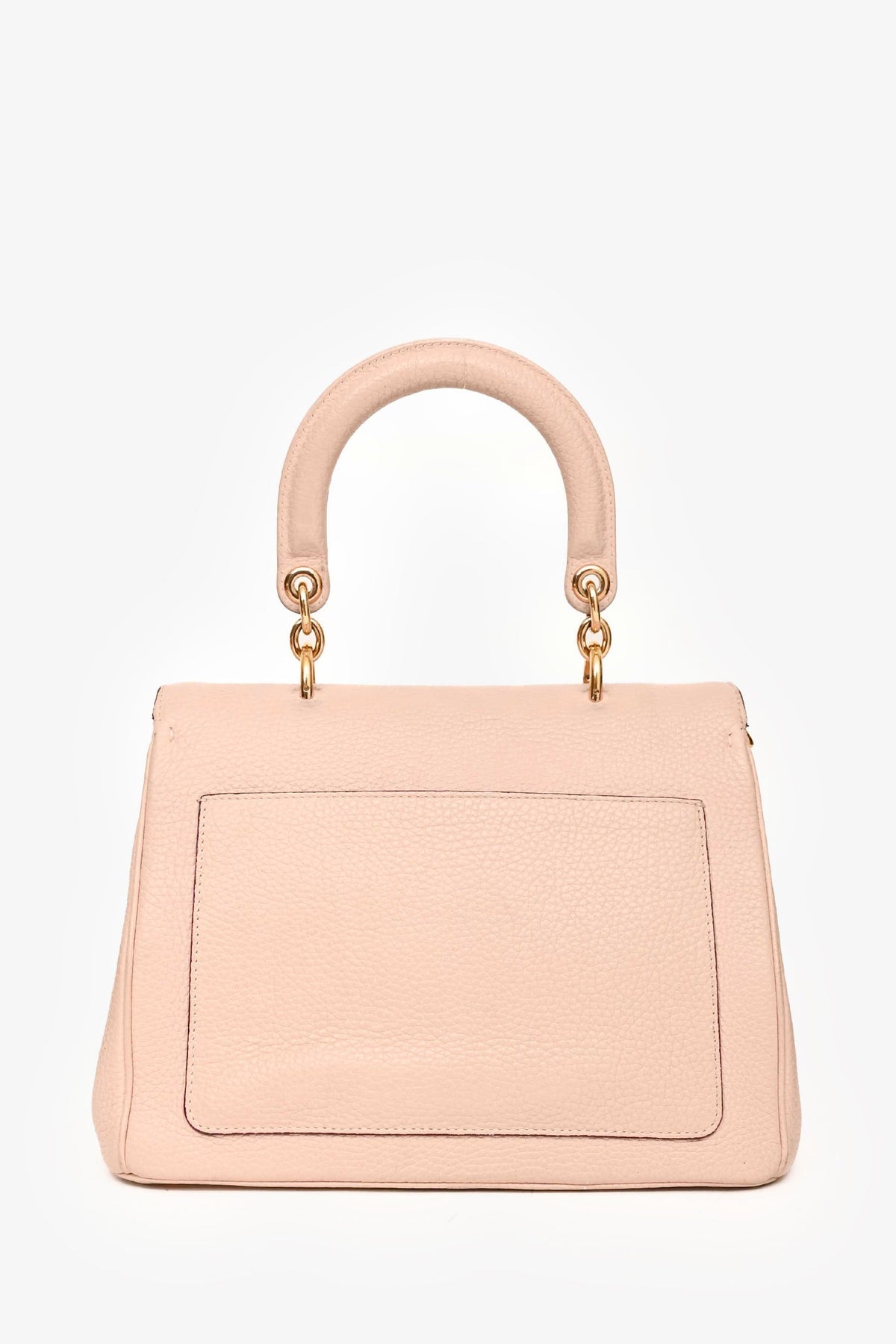 Christian Dior 2014 Pink Leather Small Be Dior Top Handle with Strap (As Is)