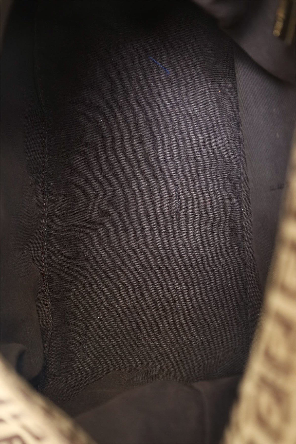 Fendi Brown Zucca Canvas Mama Baguette Chain Bag