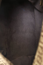 Fendi Brown Zucca Canvas Mama Baguette Chain Bag