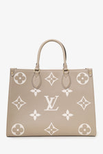 Louis Vuitton Bicolour Monogram Empreinte Leather OnTheGo MM
