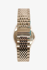 Gucci Stainless Steel Black Face Logo Watch