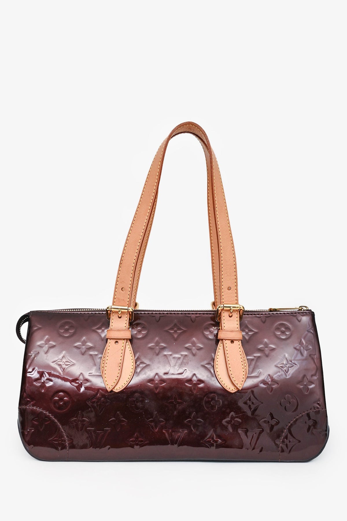Louis Vuitton Amarante Vernis Rosewood Avenue Shoulder Bag