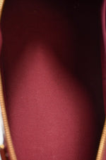 Louis Vuitton 2012 Burgundy Vernis Patent Leather Alma PM Top Handle