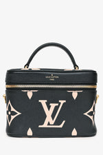 Louis Vuitton Black Empreinte Leather Vanity PM with Strap