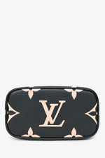 Louis Vuitton Black Empreinte Leather Vanity PM with Strap