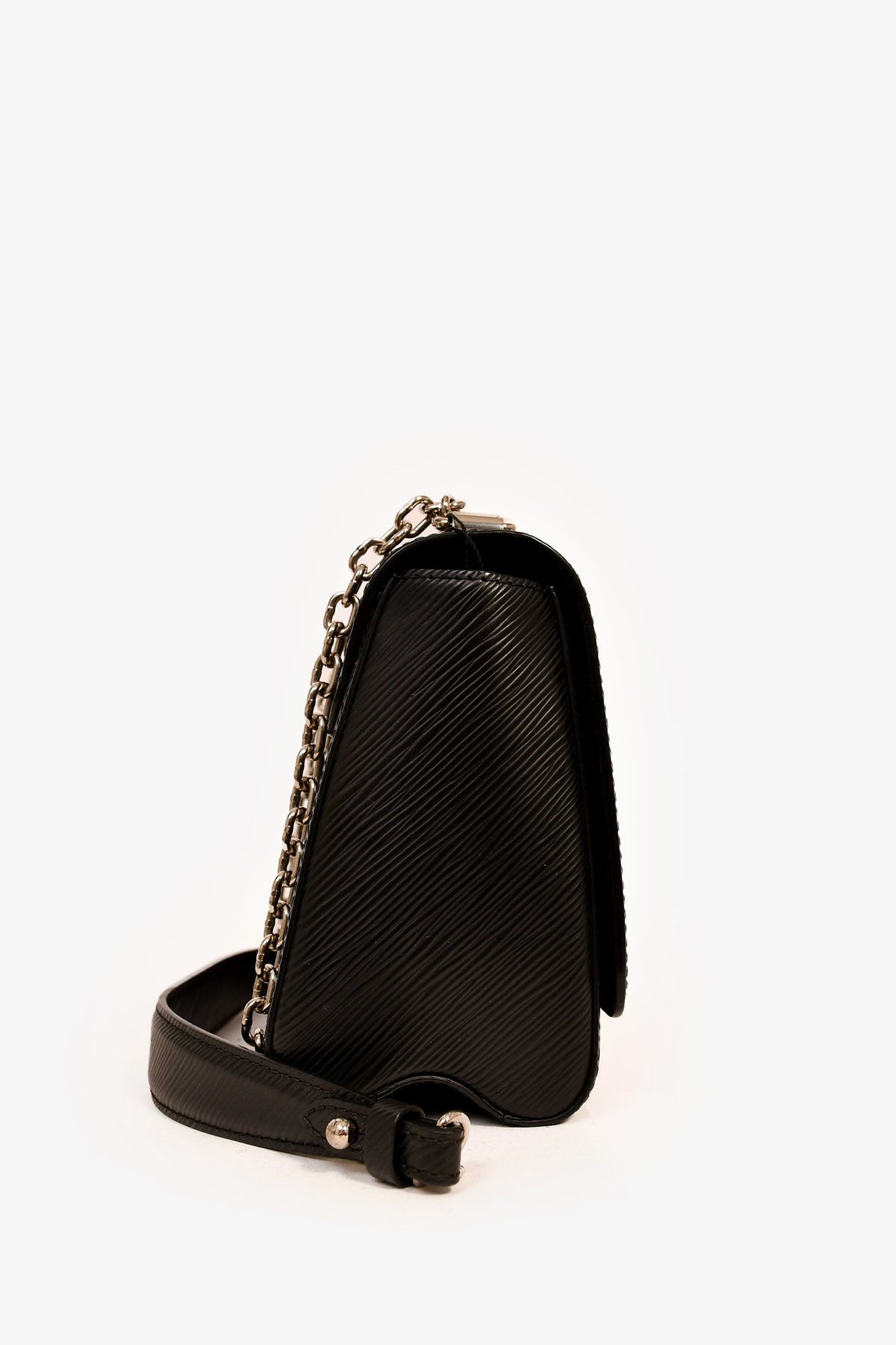 Louis Vuitton 2017 Black Epi Leather Twist MM Shoulder Bag