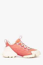 Christian Dior Pink/Orange Ombre Platform Sneakers Size 37 (As Is)