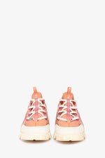 Christian Dior Pink/Orange Ombre Platform Sneakers Size 37 (As Is)