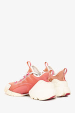 Christian Dior Pink/Orange Ombre Platform Sneakers Size 37 (As Is)