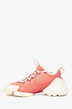 Christian Dior Pink/Orange Ombre Platform Sneakers Size 37 (As Is)