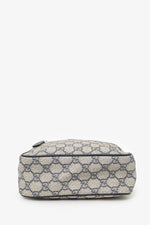 Gucci Black/Navy GG Supreme Canvas Messenger Bag