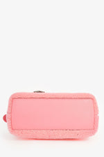 Fendi Pink Shearling 'By The Way' Medium Top Handle with Strap