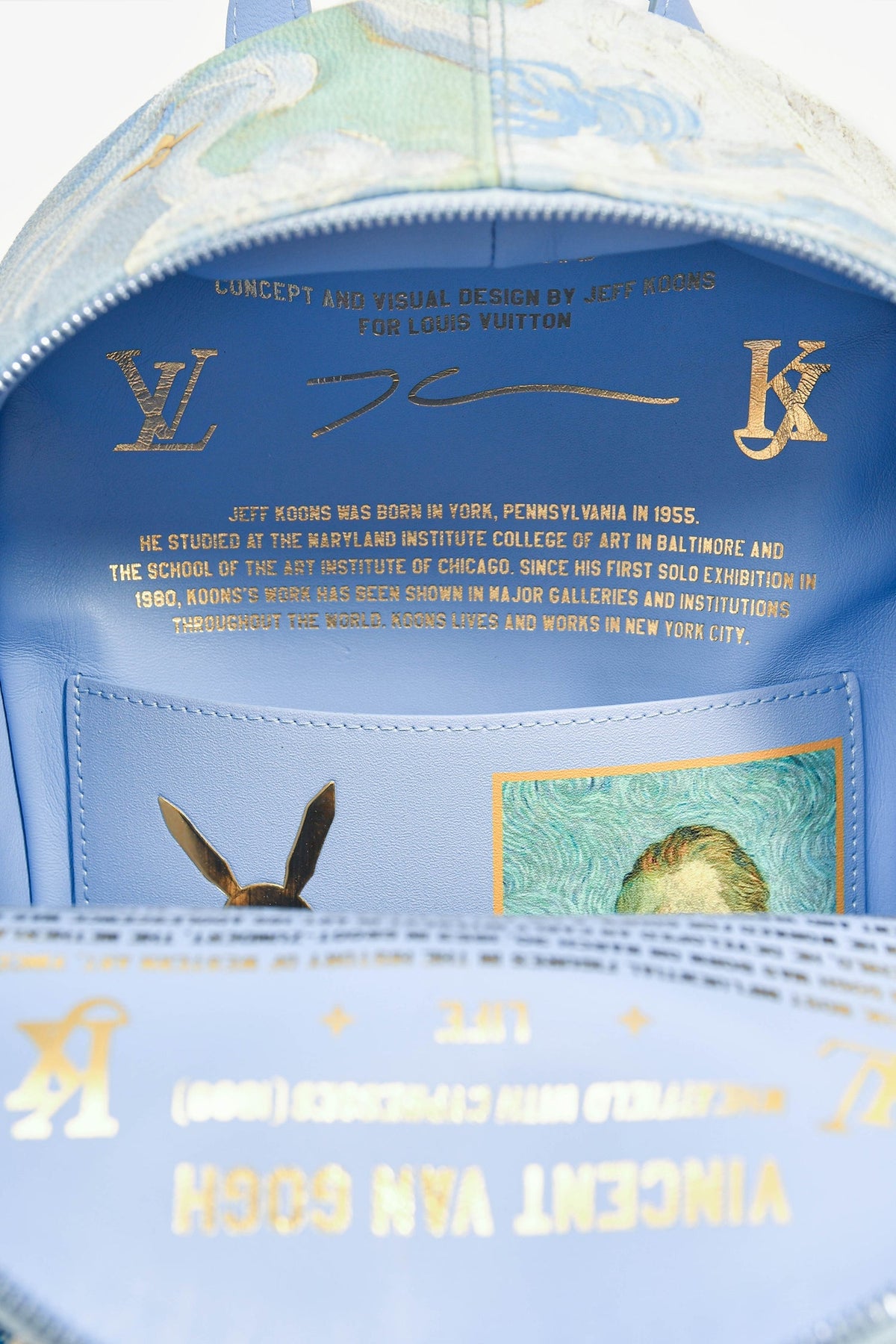 Louis Vuitton 2017 Van Gogh Palm Springs PM Backpack