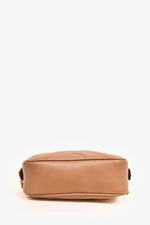 Gucci Beige GG Quilted Chevron Leather Marmont Mini Camera Bag