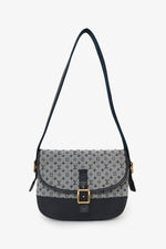 Louis Vuitton 2004 Navy/Grey Monogram Canvas Mini Lin Belanger Bag