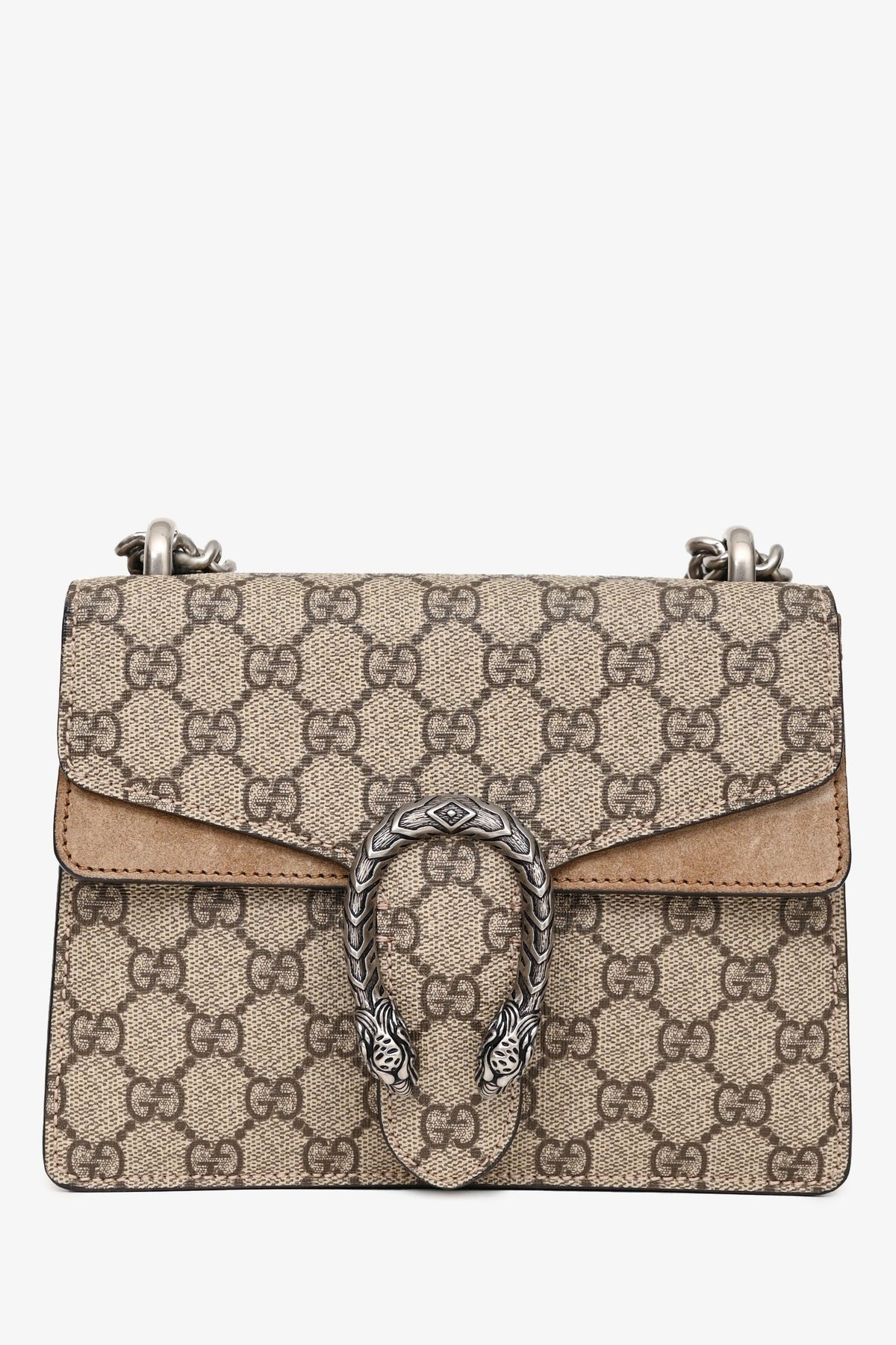 Gucci GG Supreme Monogram Small Dionysus Chain Shoulder Bag