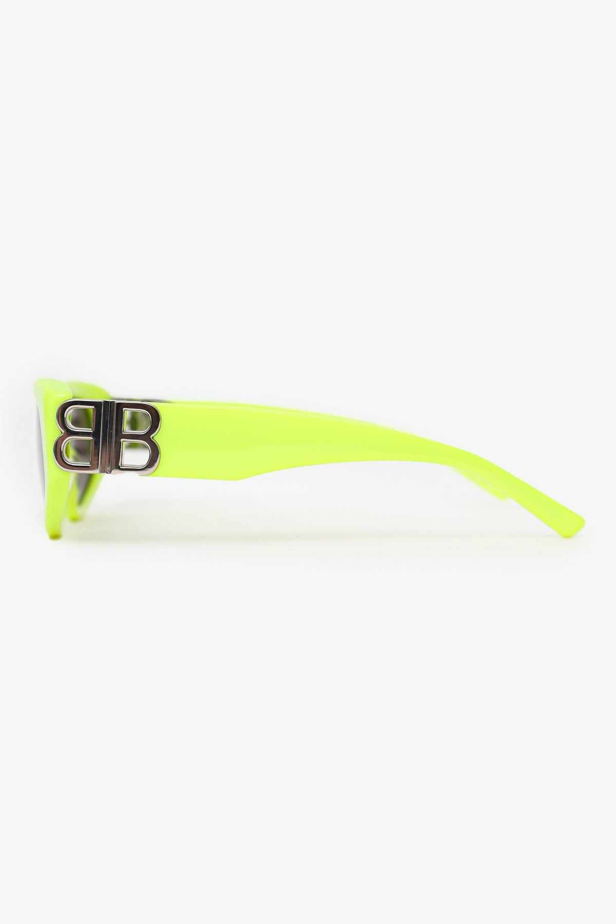 Balenciaga Green Frame BB Logo Sunglasses