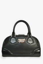 Louis Vuitton Black Epi Leather Bowling Bag