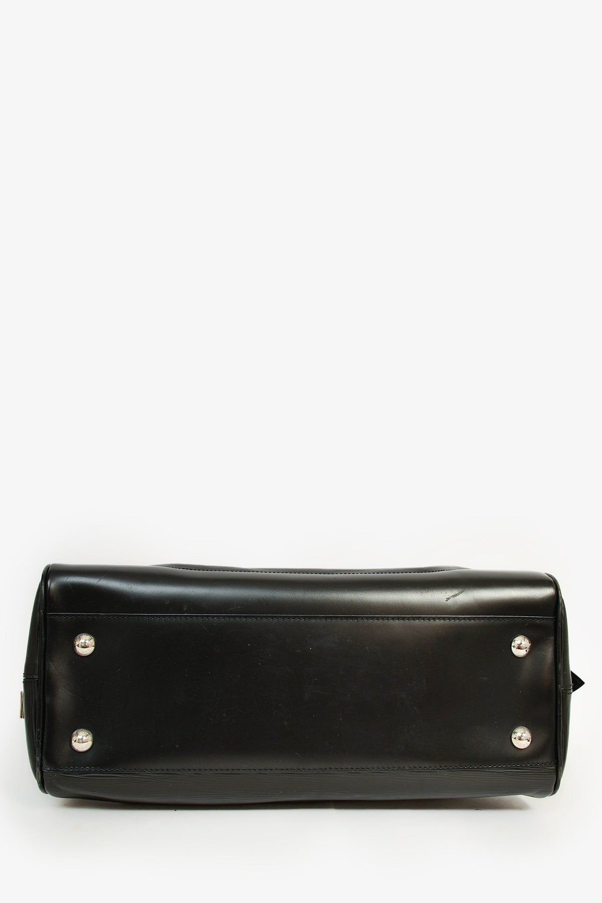 Louis Vuitton Black Epi Leather Bowling Bag