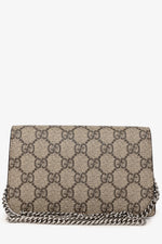 Gucci Beige GG Supreme Dionysus Super Mini Crossbody