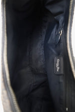 Christian Dior 2005 Black Diorissimo Canvas and Leather Street Chic Crossbody